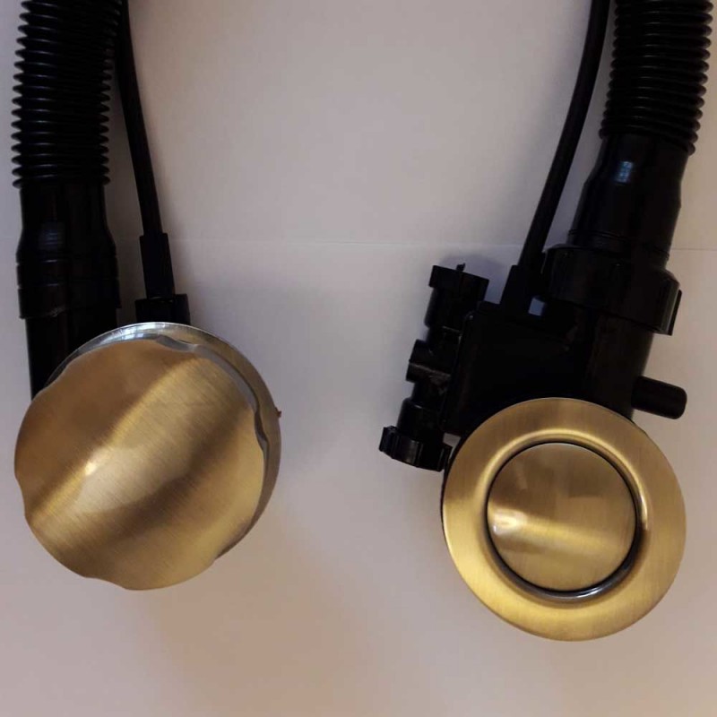 VERAGIO SBORTIS Слив/перелив д/ванны автоматический, пластик, бронза VR.SBR-8332.BR VERAGIO SBORTIS Слив/перелив д/ванны автоматический, пластик, бронза VR.SBR-8332.BR