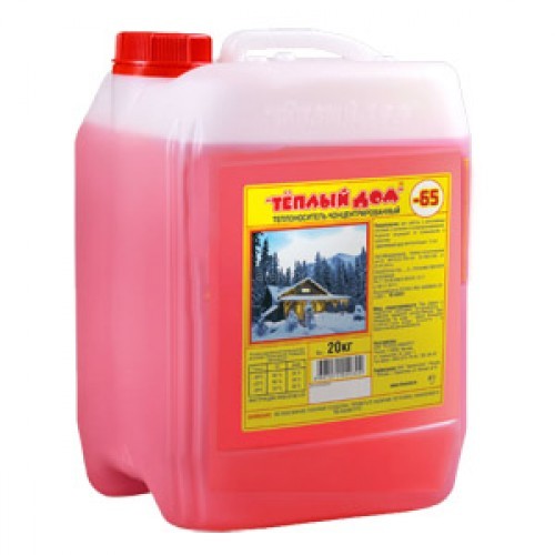 Теплоноситель "Теплый дом" 20 кг канистра -65 КРАСНЫЙ TD20324 Теплоноситель "Теплый дом" 20 кг канистра -65 КРАСНЫЙ TD20324