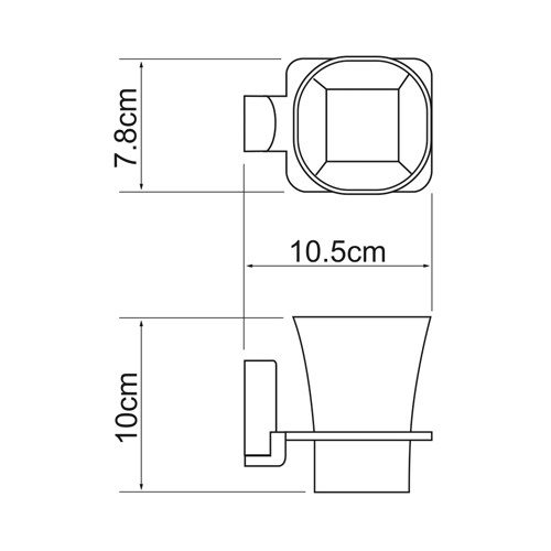 Wasser kraft Стакан, К-5028 арт. 5028 Wasser kraft Стакан, К-5028 арт. 5028