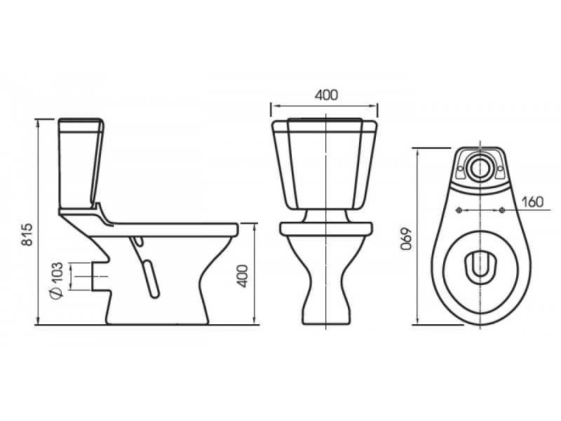 Унитаз-компакт MITO TOP 011 (гориз.вып, нижн.подв, СТОП) (Cersanit) Унитаз-компакт MITO TOP 011 (гориз.вып, нижн.подв, СТОП) (Cersanit)